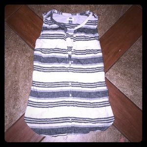 Cotton hip length blouse